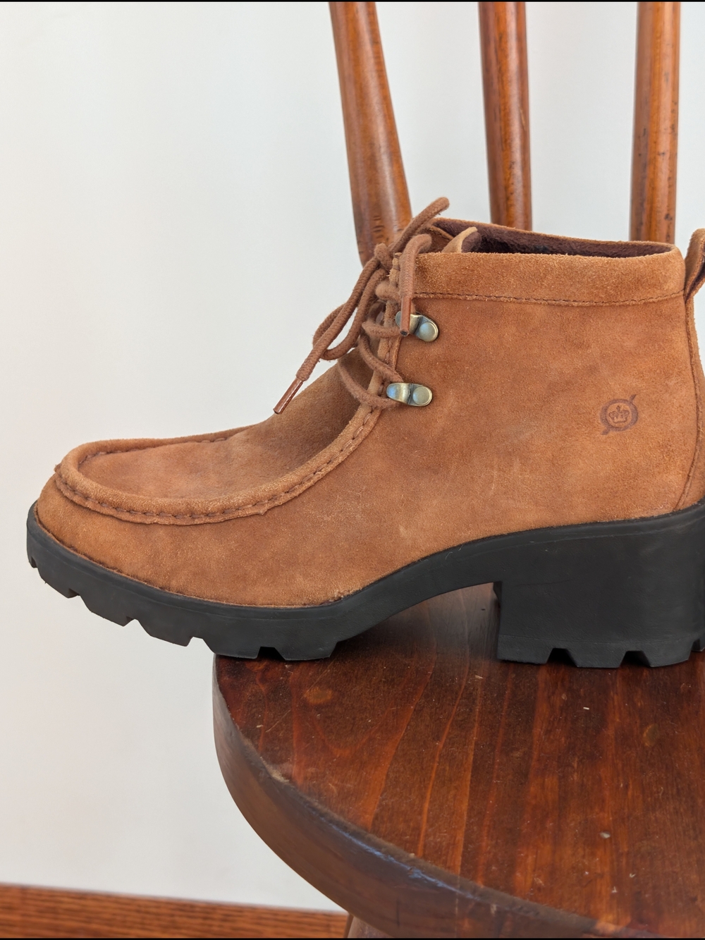BORN Griffin Bootie Suede Leather Boots - 8.5 - Picture 9 of 12